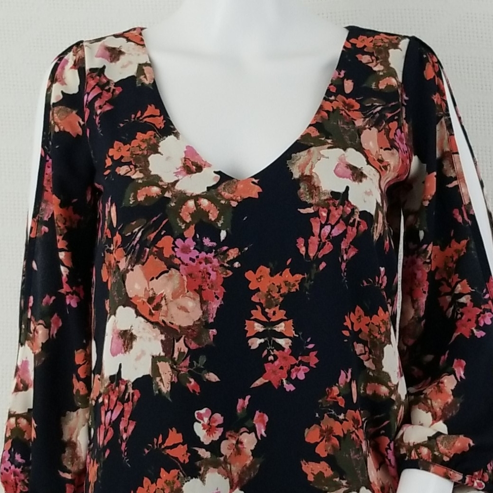 Lulu's Shifting Dears Navy Blue Floral Print Dress - Picture 5 of 15
